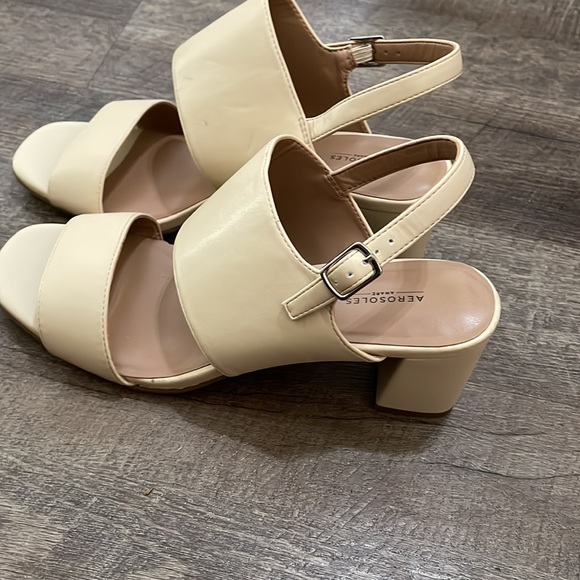 Aerosoles Emmex Women's Slingback heeled Sandals size 9.5 NWOB casual office - Picture 4 of 8